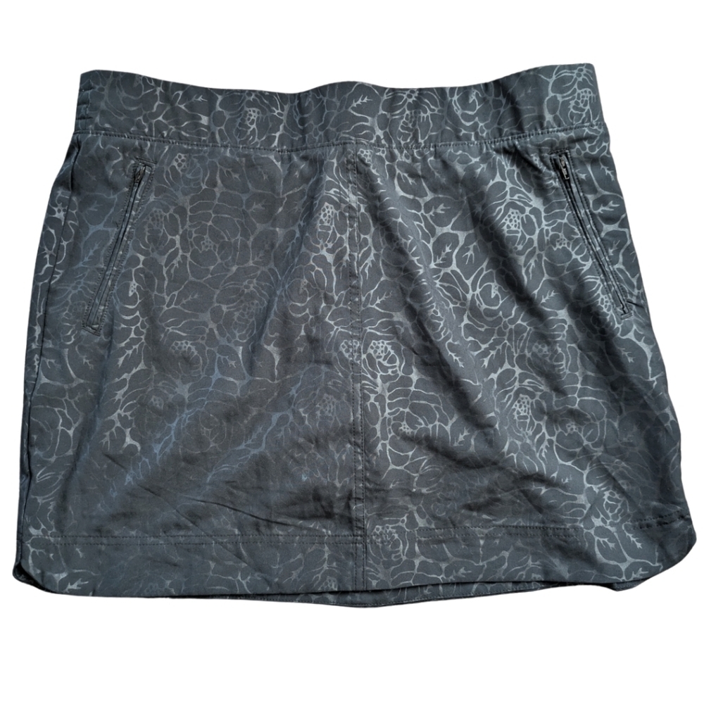 Orvis Black and Blue Floral/Geometric Athletic Skort Bundle of 2 sz XL - Picture 6 of 16